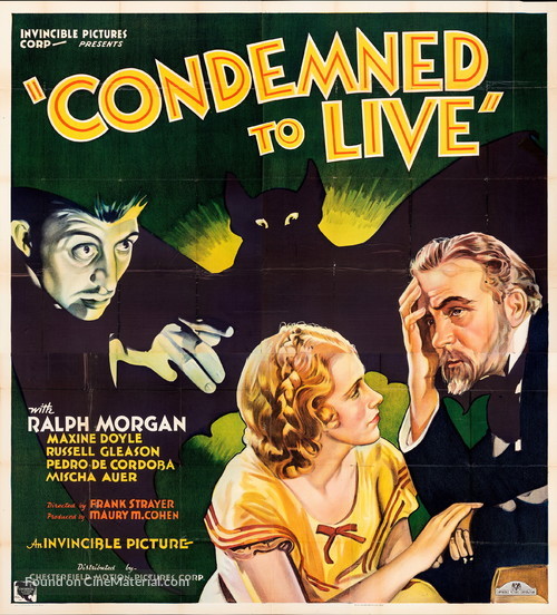 Condemned to Live - Movie Poster