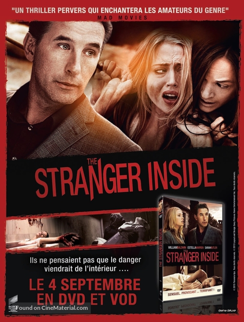 The Stranger Within - French Video release movie poster