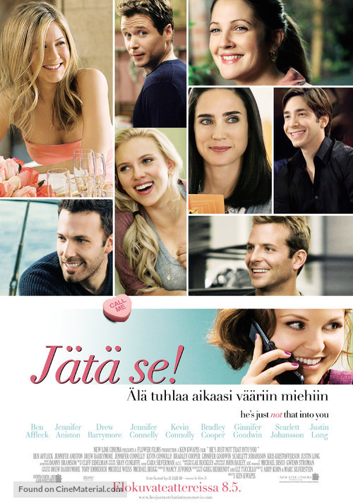 He&#039;s Just Not That Into You - Finnish Movie Poster