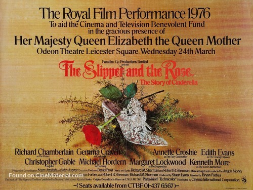 The Slipper and the Rose - British Movie Poster