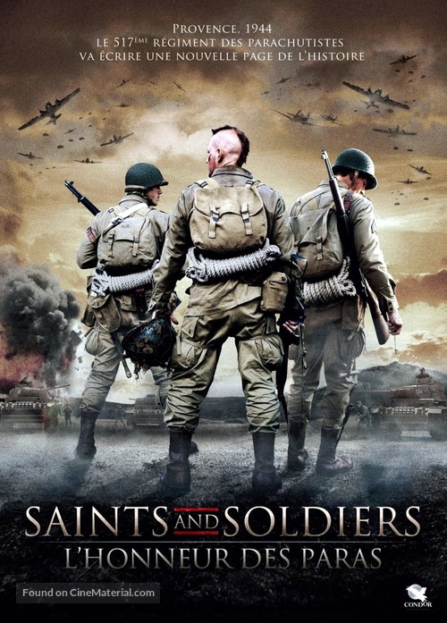 Saints and Soldiers: Airborne Creed - French DVD movie cover