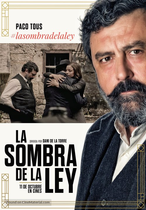 La sombra de la ley - Spanish Movie Poster
