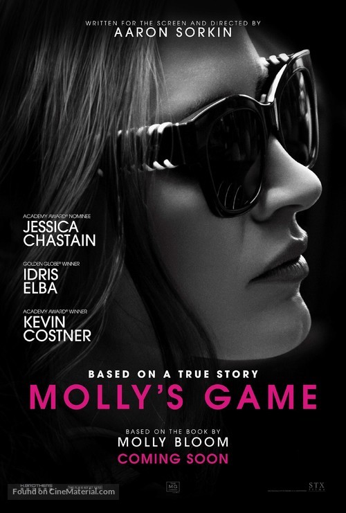 Molly&#039;s Game - Movie Poster