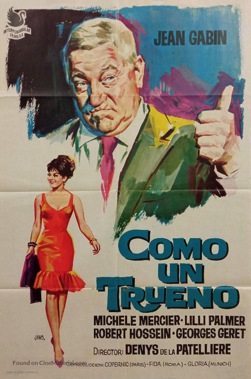 Le tonnerre de Dieu - Spanish Movie Poster