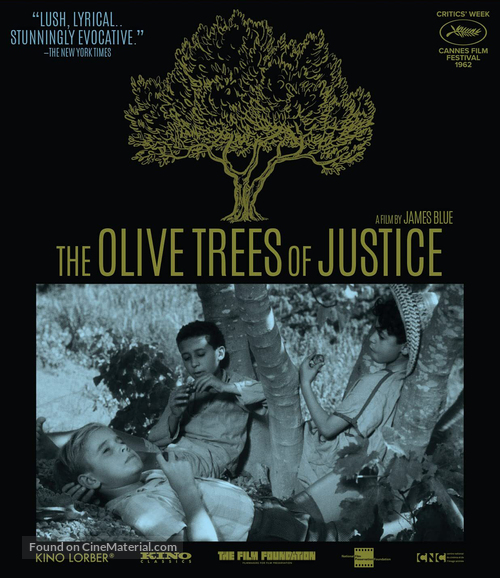 Les oliviers de la justice - Blu-Ray movie cover