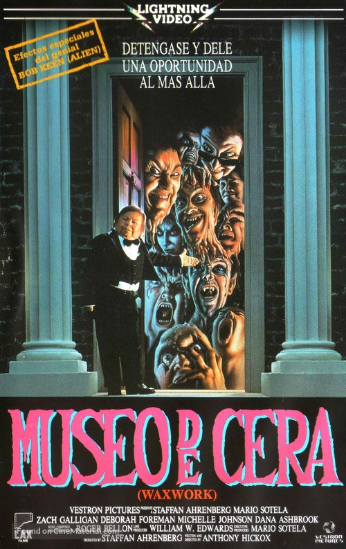 Waxwork - Argentinian VHS movie cover