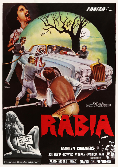 Rabid - Spanish Movie Poster