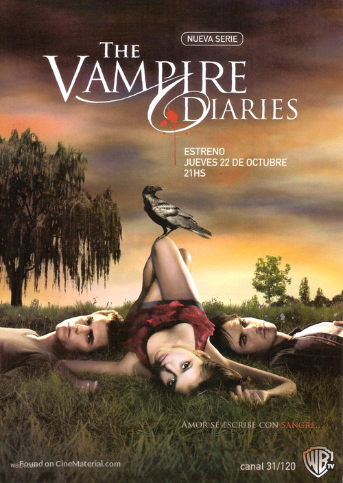 &quot;The Vampire Diaries&quot; - Argentinian Movie Poster