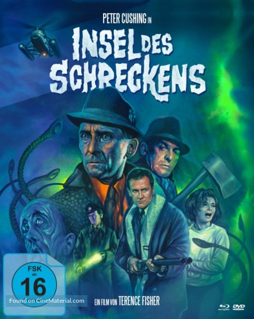 Island of Terror - German Blu-Ray movie cover
