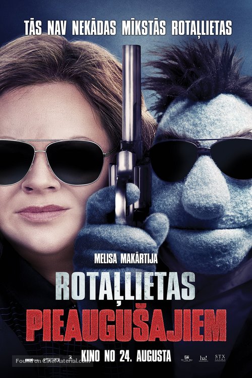 The Happytime Murders - Latvian Movie Poster