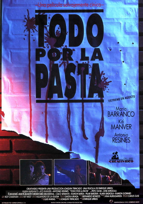 Todo por la pasta - Spanish poster