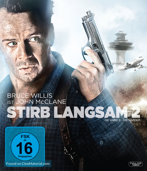 Die Hard 2 - German Blu-Ray movie cover