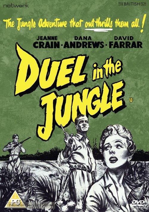 Duel in the Jungle - British DVD movie cover