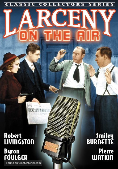 Larceny on the Air - DVD movie cover