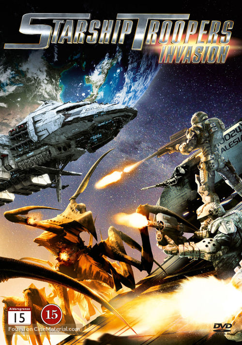 Starship Troopers: Invasion - Danish DVD movie cover