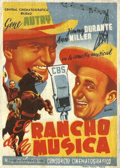 Melody Ranch - Spanish Movie Poster