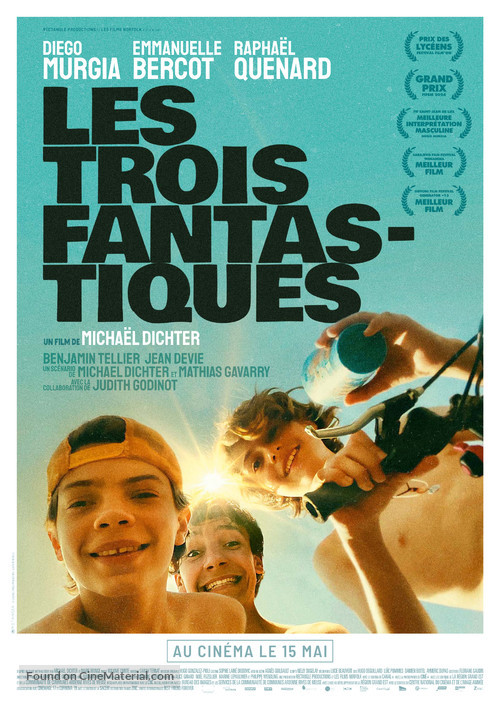 Les trois fantastiques - French Movie Poster