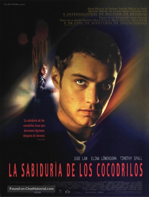 The Wisdom of Crocodiles - Spanish Movie Poster