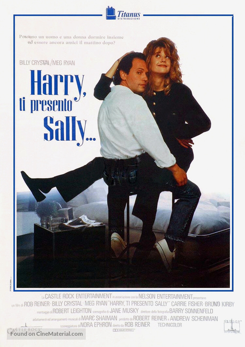 When Harry Met Sally... - Italian Movie Poster
