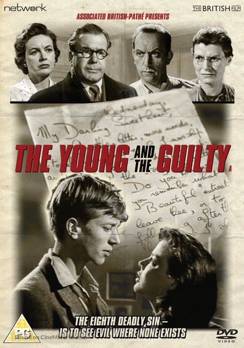 The Young and the Guilty - British DVD movie cover