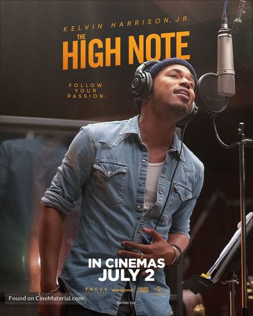 The High Note - New Zealand Movie Poster