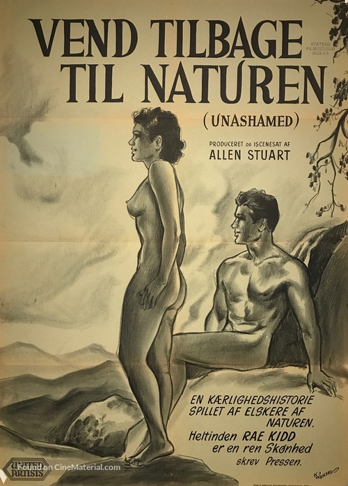 The Unashamed - Danish Movie Poster