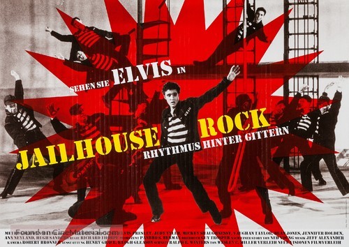 Jailhouse Rock - German Movie Poster
