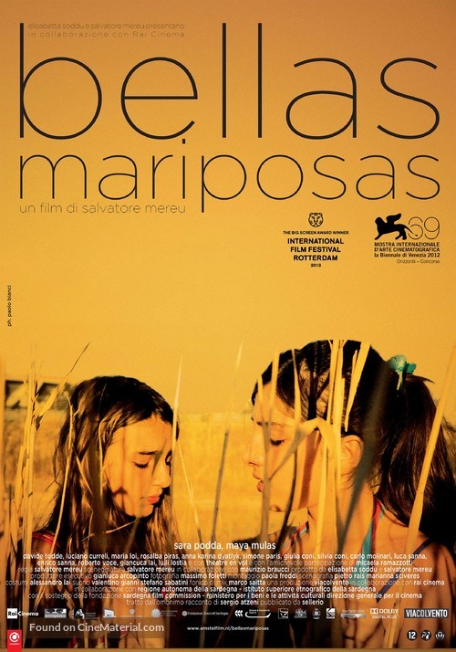 Bellas mariposas - Dutch Movie Poster