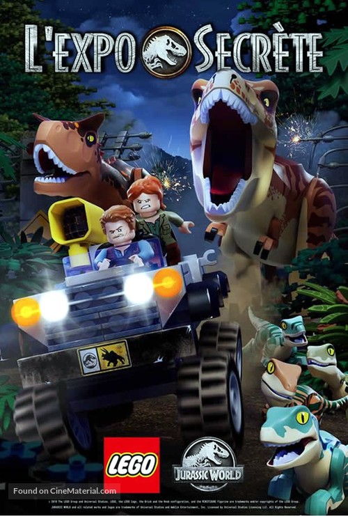 Lego Jurassic World: The Secret Exhibit - French DVD movie cover