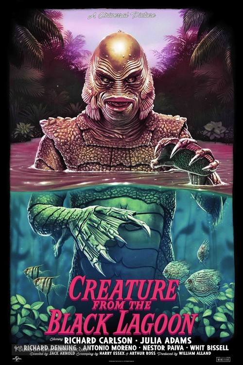 Creature from the Black Lagoon - British poster