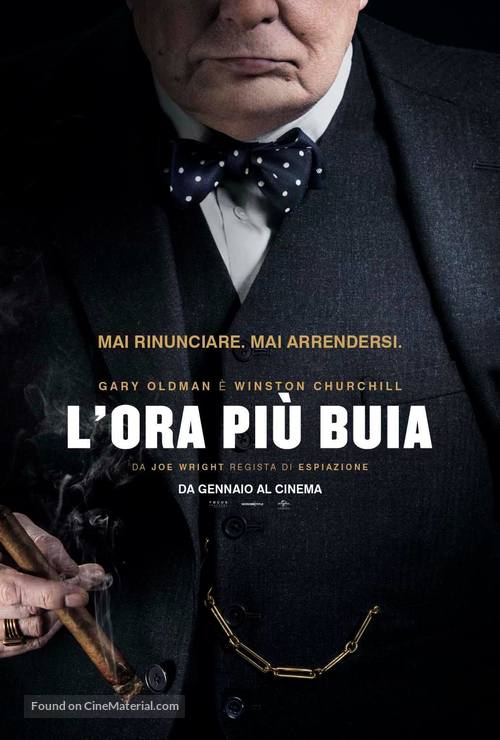 Darkest Hour - Italian Movie Poster