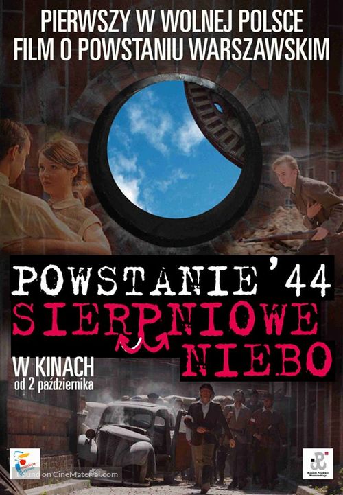 Powstanie 44. Sierpniowe niebo - Polish Movie Poster