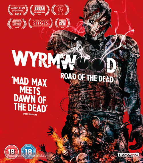 Wyrmwood - British Blu-Ray movie cover