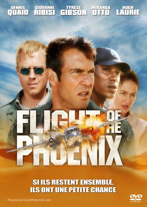 Flight Of The Phoenix - French DVD movie cover