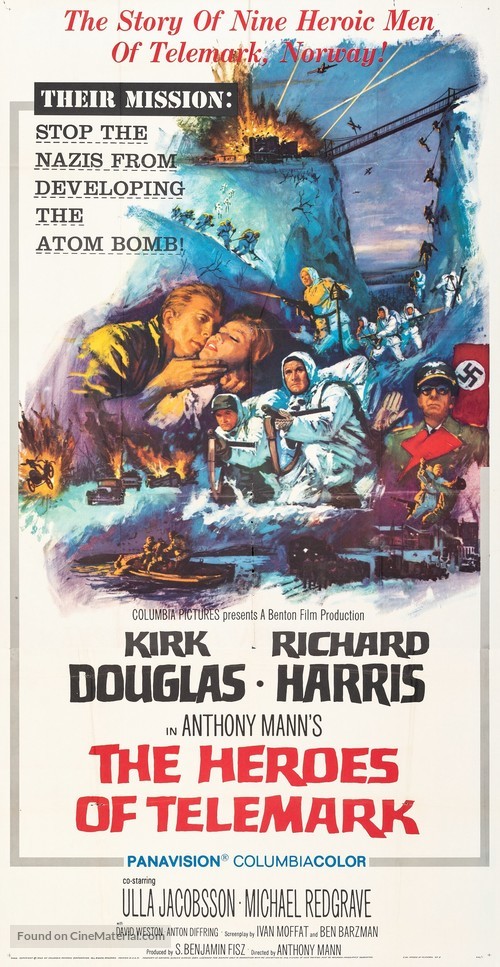 The Heroes of Telemark - Movie Poster