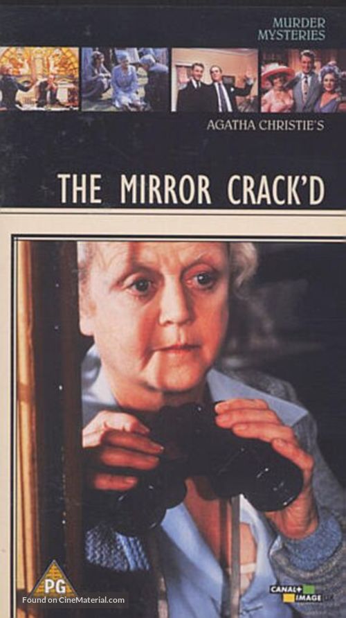 The Mirror Crack&#039;d - British VHS movie cover