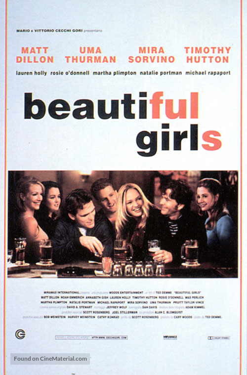 Beautiful Girls - Italian Movie Poster