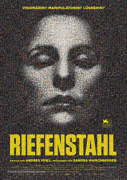 Riefenstahl - German Movie Poster