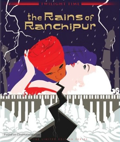 The Rains of Ranchipur - Blu-Ray movie cover