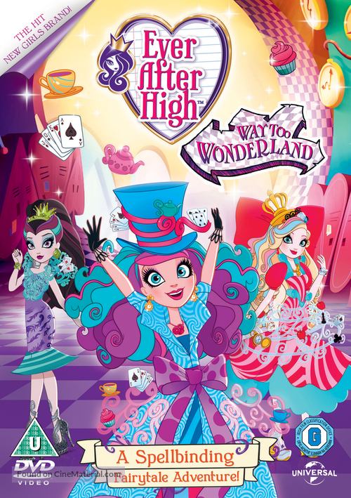 Ever After High: Way Too Wonderland - British Movie Cover