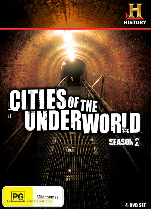 &quot;Cities of the Underworld&quot; - Australian DVD movie cover