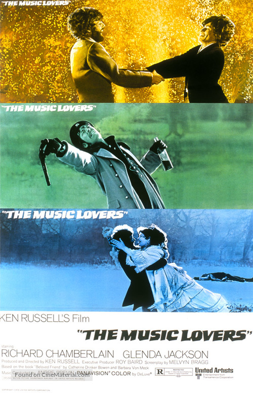 The Music Lovers - Movie Poster