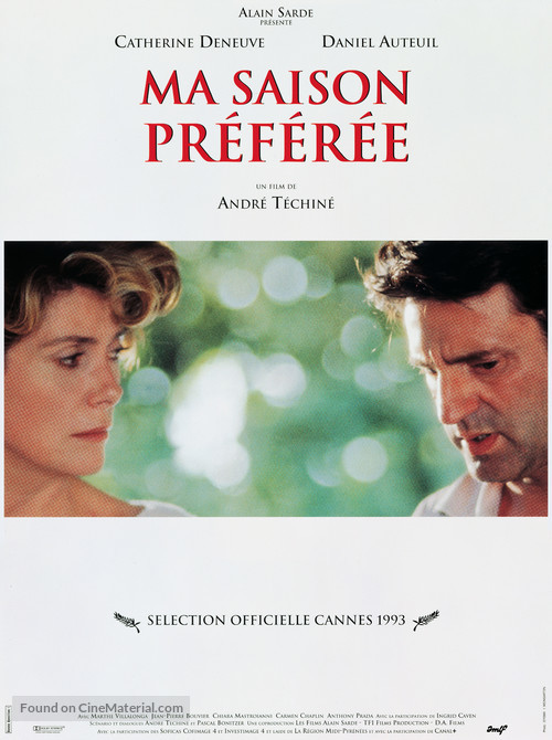 Ma saison pr&eacute;f&eacute;r&eacute;e - French Movie Poster