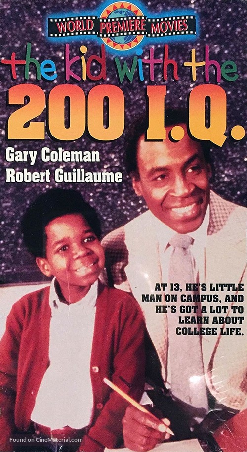 The Kid with the 200 I.Q. - VHS movie cover