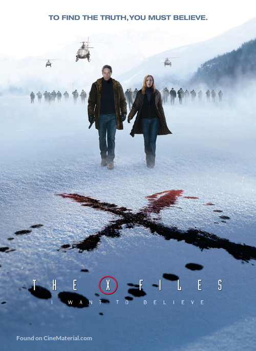 The X Files: I Want to Believe - Movie Poster