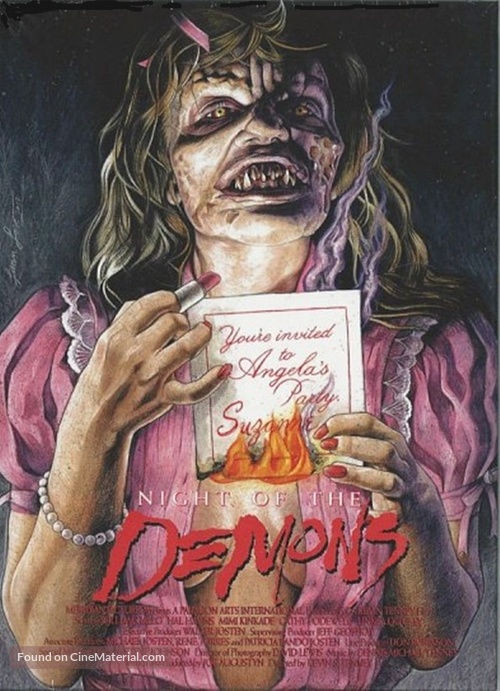 Night of the Demons - German Blu-Ray movie cover