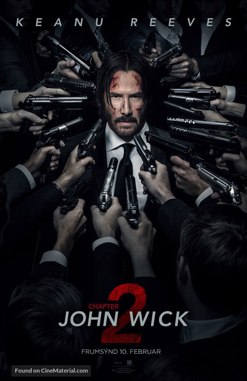 John Wick: Chapter Two - Icelandic Movie Poster