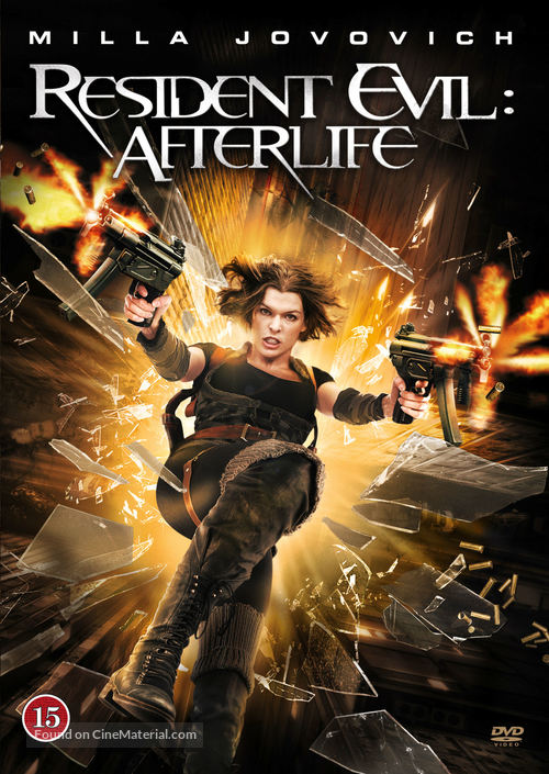Resident Evil: Afterlife - Danish Movie Cover