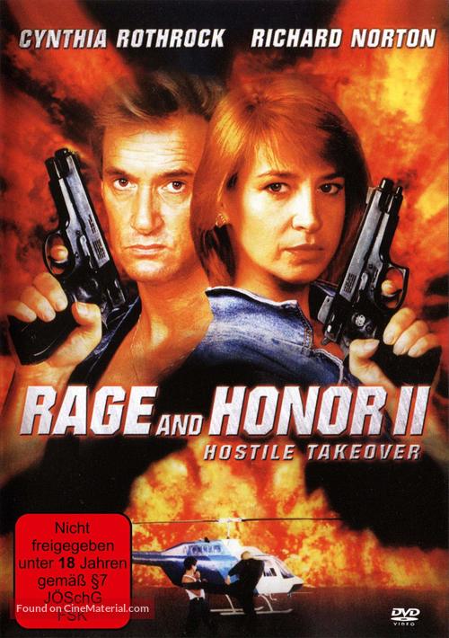 Rage and Honor II - German Movie Cover