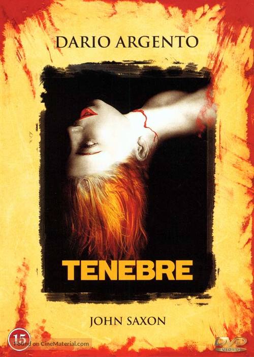 Tenebre - Danish DVD movie cover